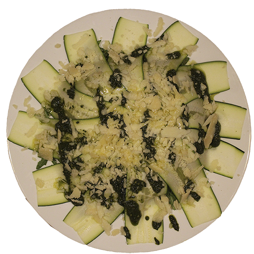 Carpaccio de Calabacín